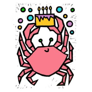 Birthday Crab